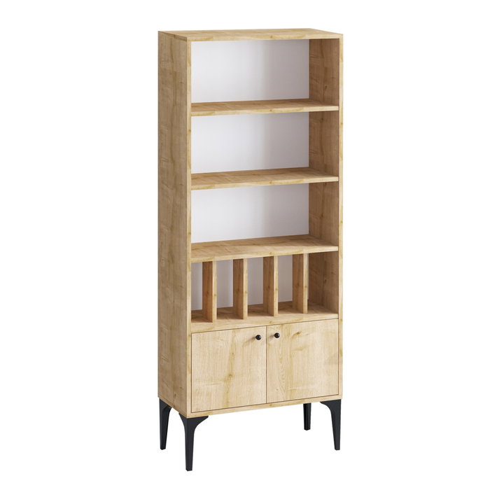 Hanah Home Estantería Pollux Roble zafiro Hanah Home Estantería Pollux Roble zafiro